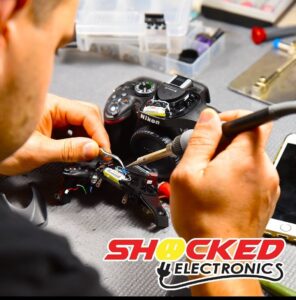 Shocked Electronics digital camera repair